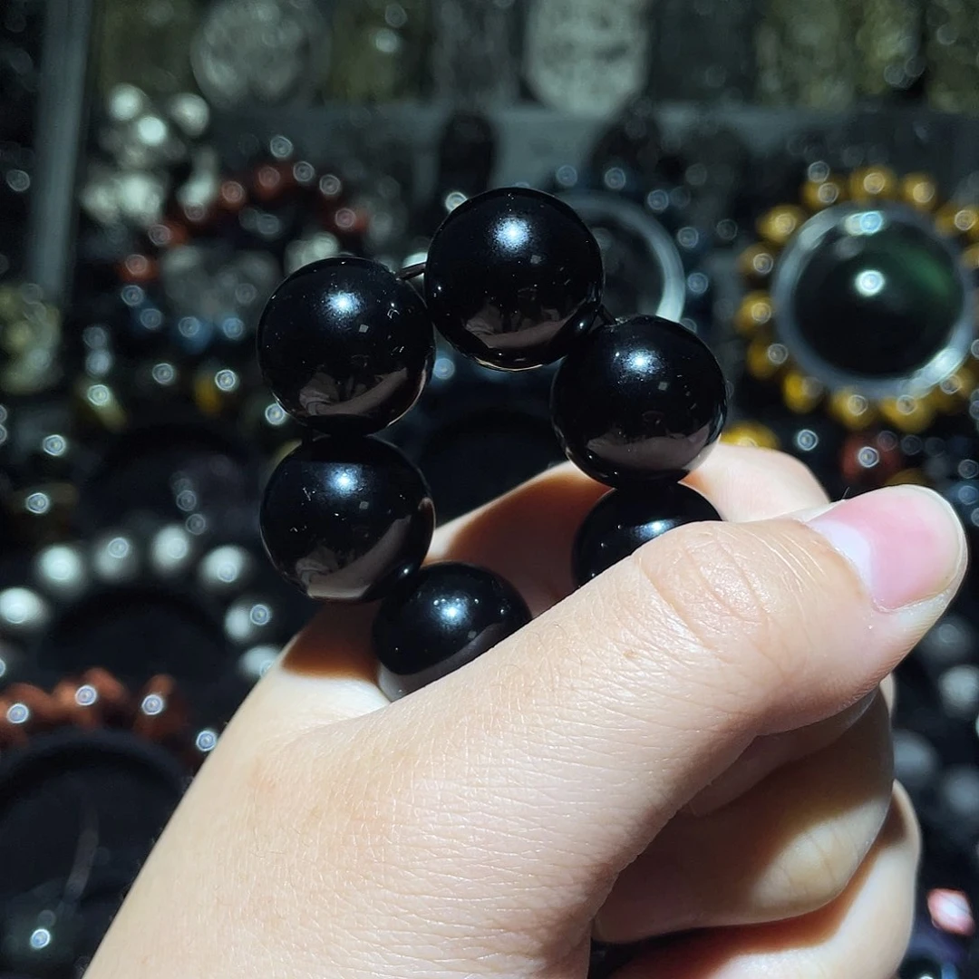 黑曜岩手链未镶嵌C****r