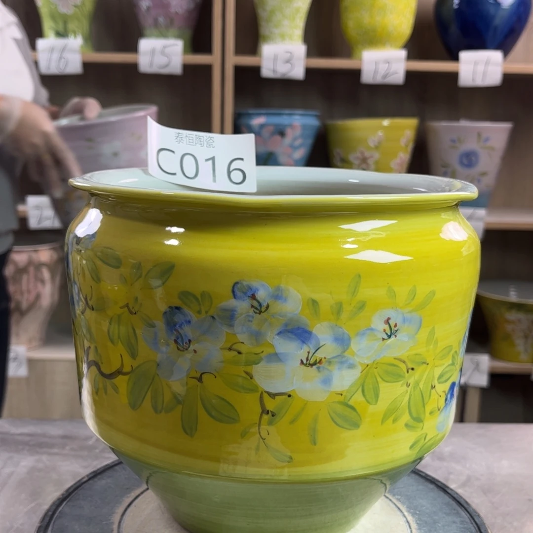 景德镇陶瓷花盆花盆