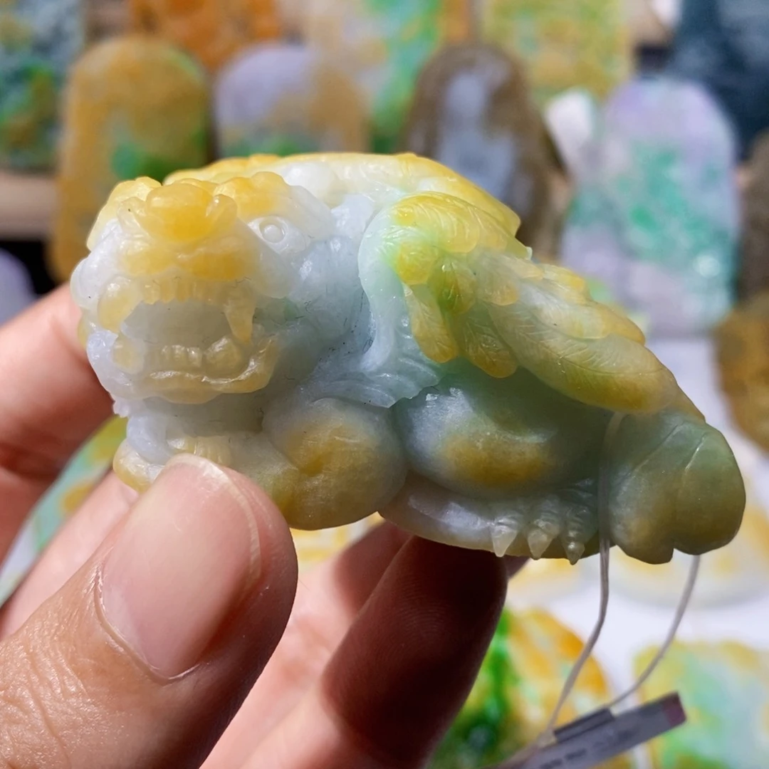 定制翡翠未镶嵌天然翡翠A货