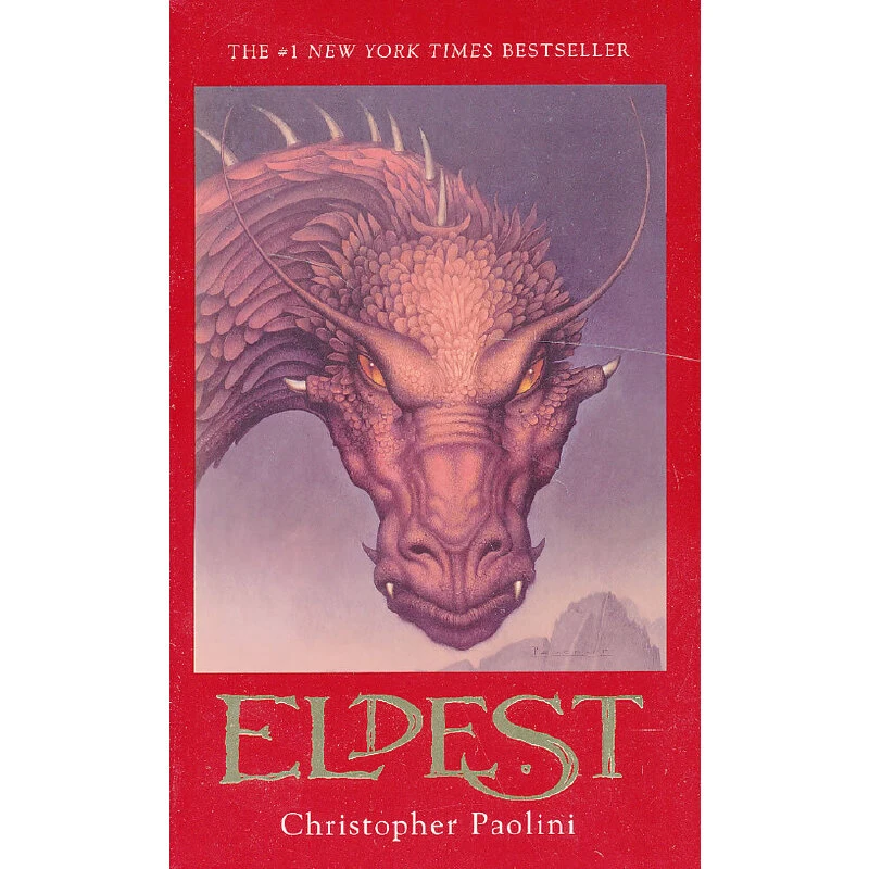 英文原版 ELDEST Mass Market《遗产》三部曲之长老 48开