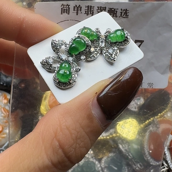 翡翠未镶嵌项链翡翠