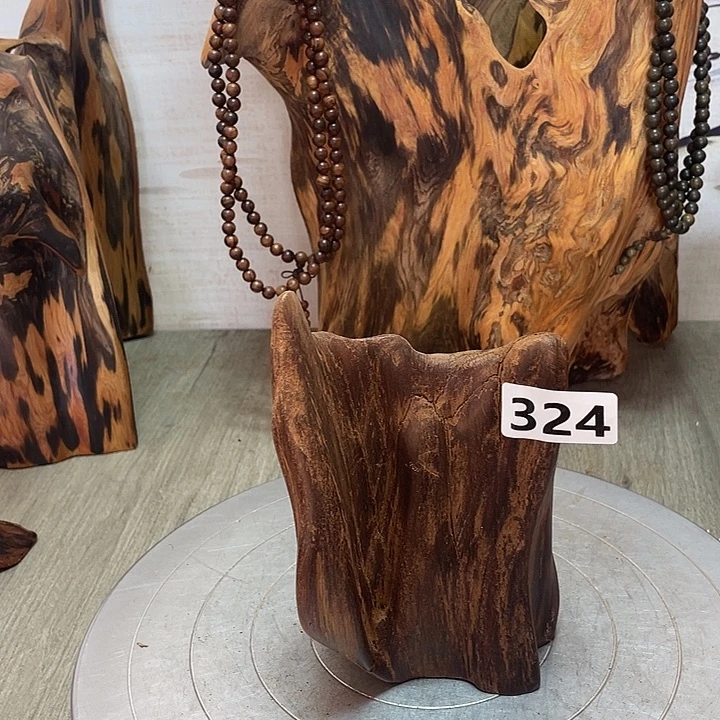 向***走木直播间木质摆件