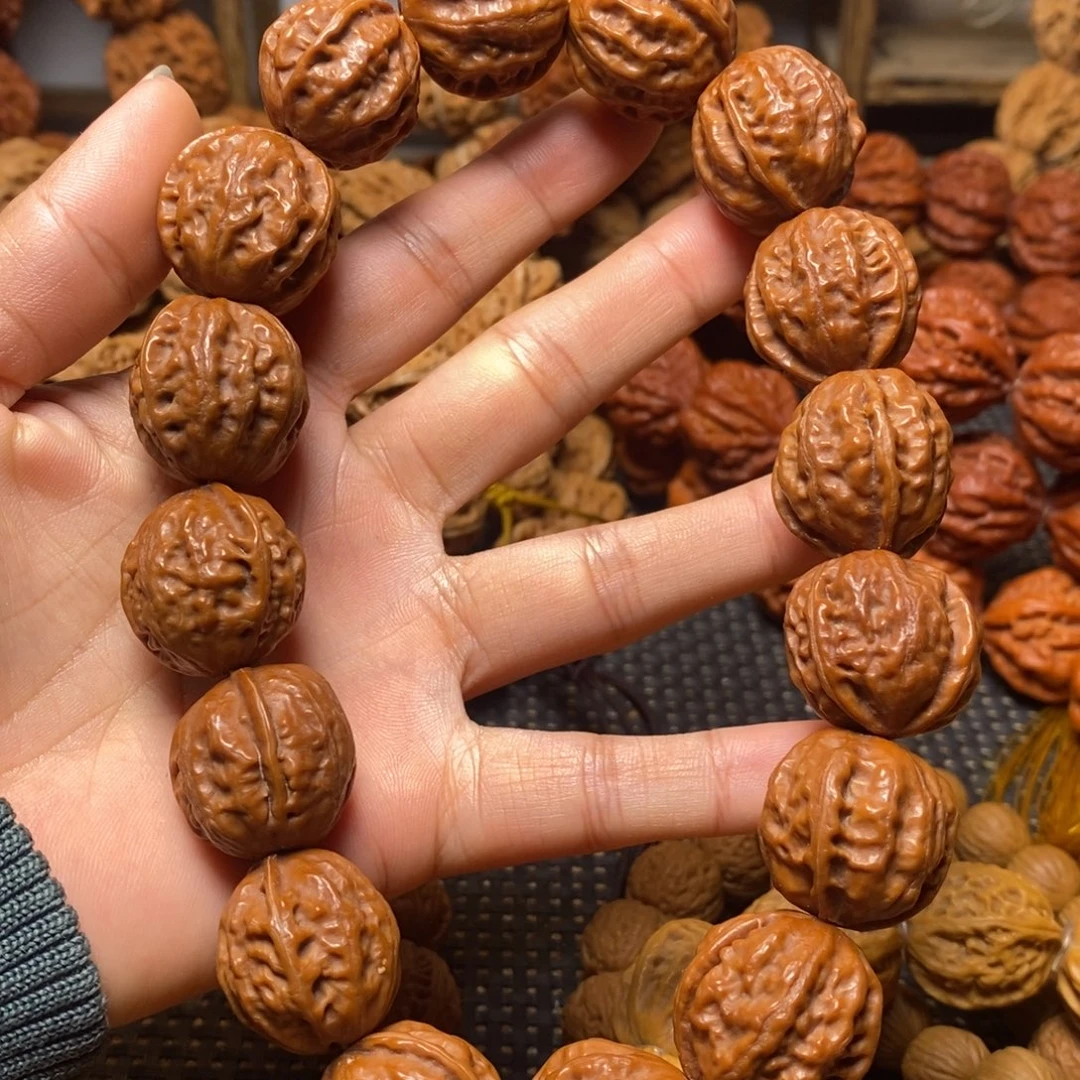 文玩核桃手串三棱手持