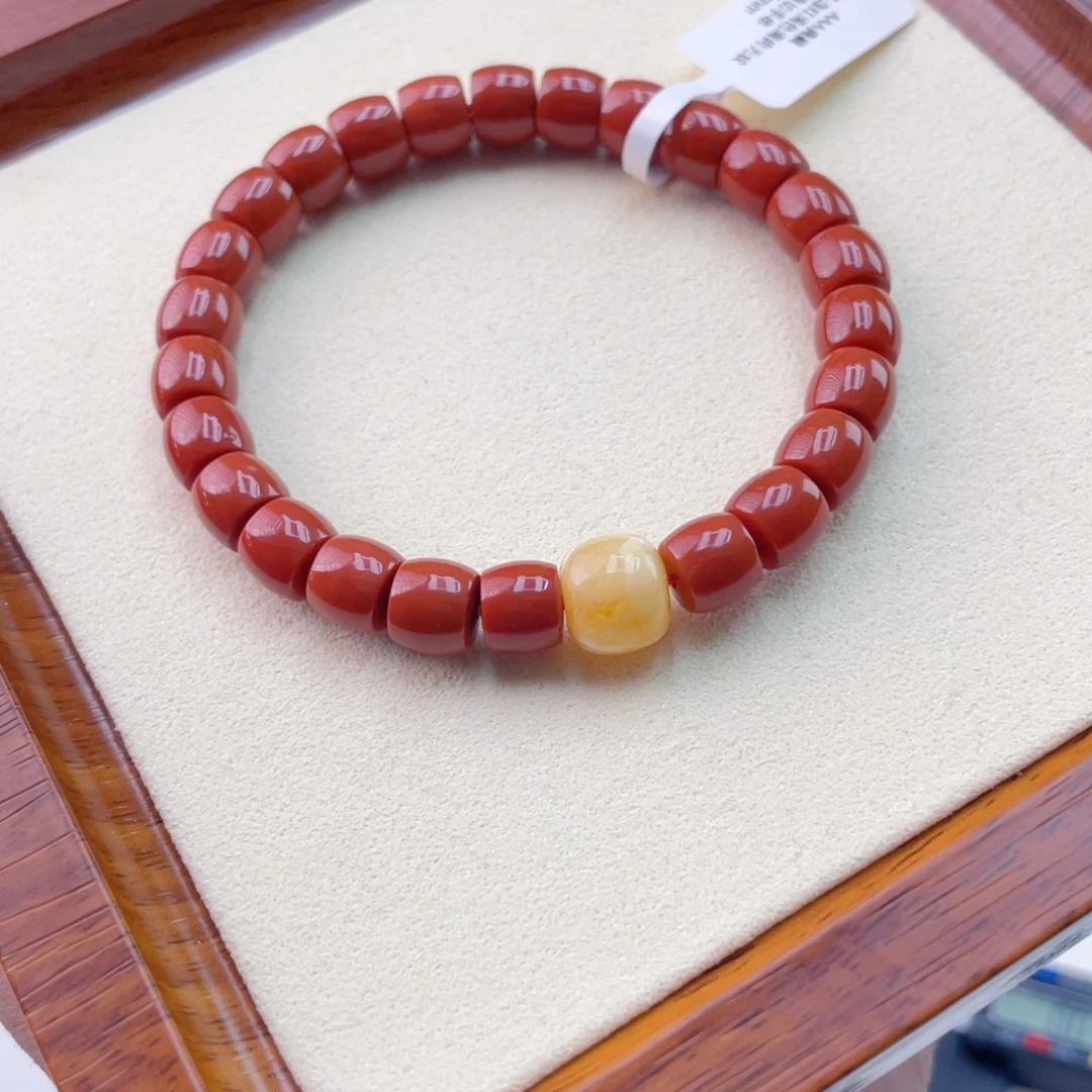 南红玛瑙未镶嵌手链南红手串20.42克