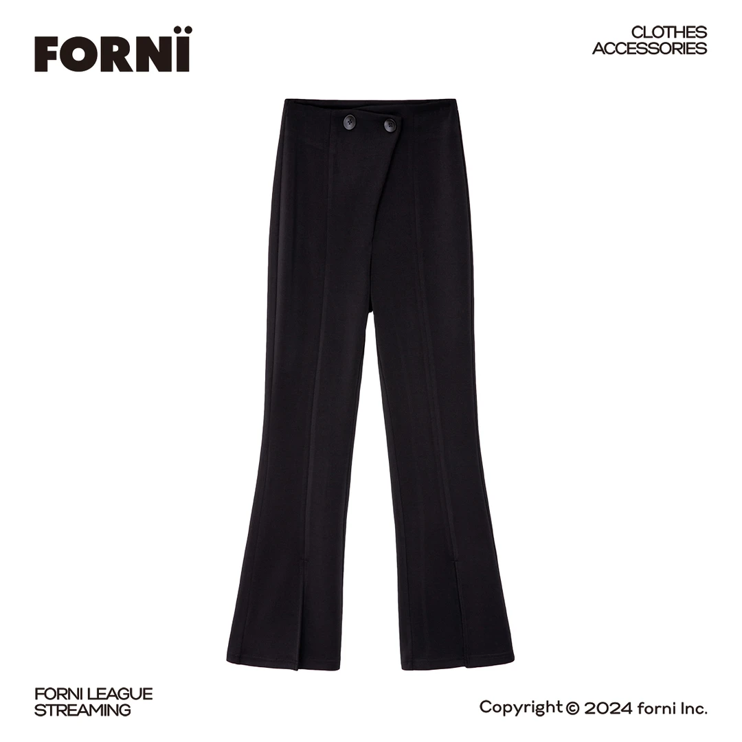 FORNI 开叉西装裤