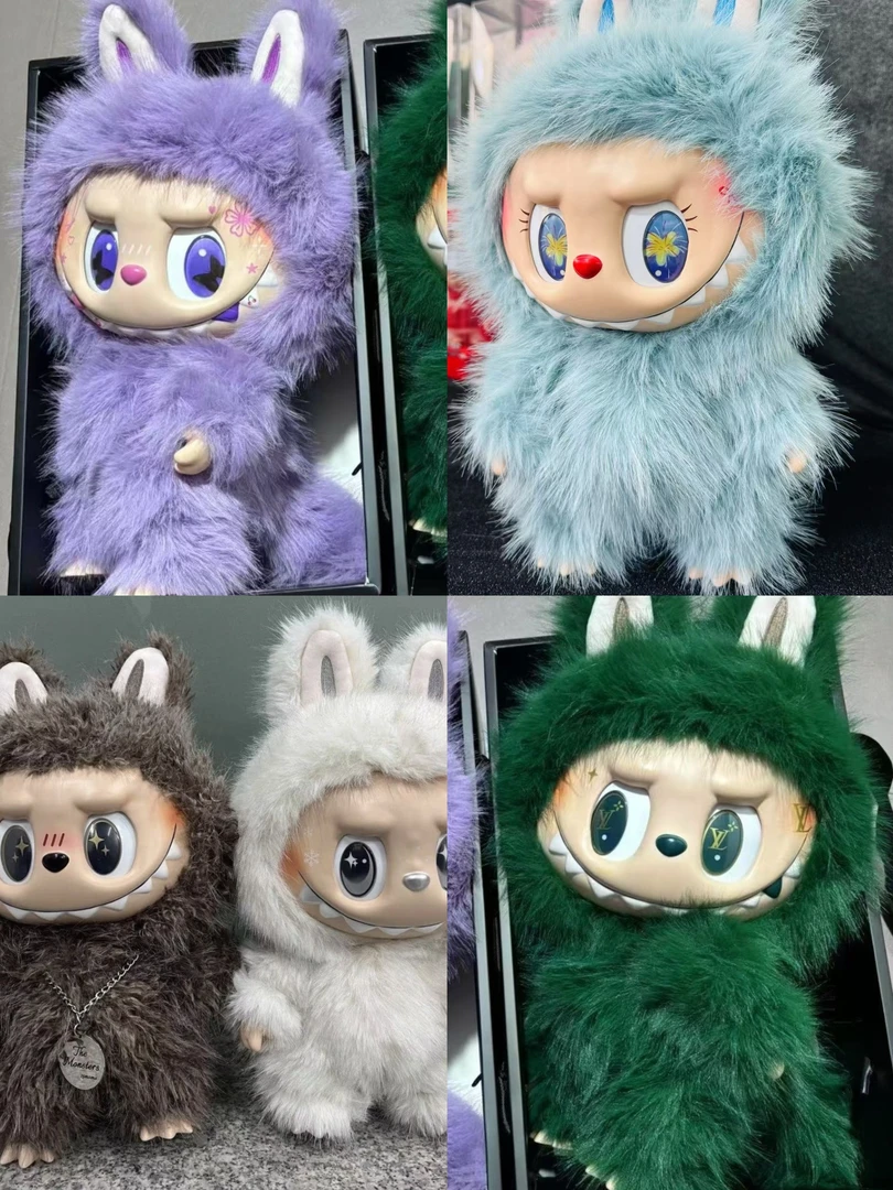 【国版】zimomo改娃小天使心动首领搪胶盲盒挂件毛绒公仔中号拉布布