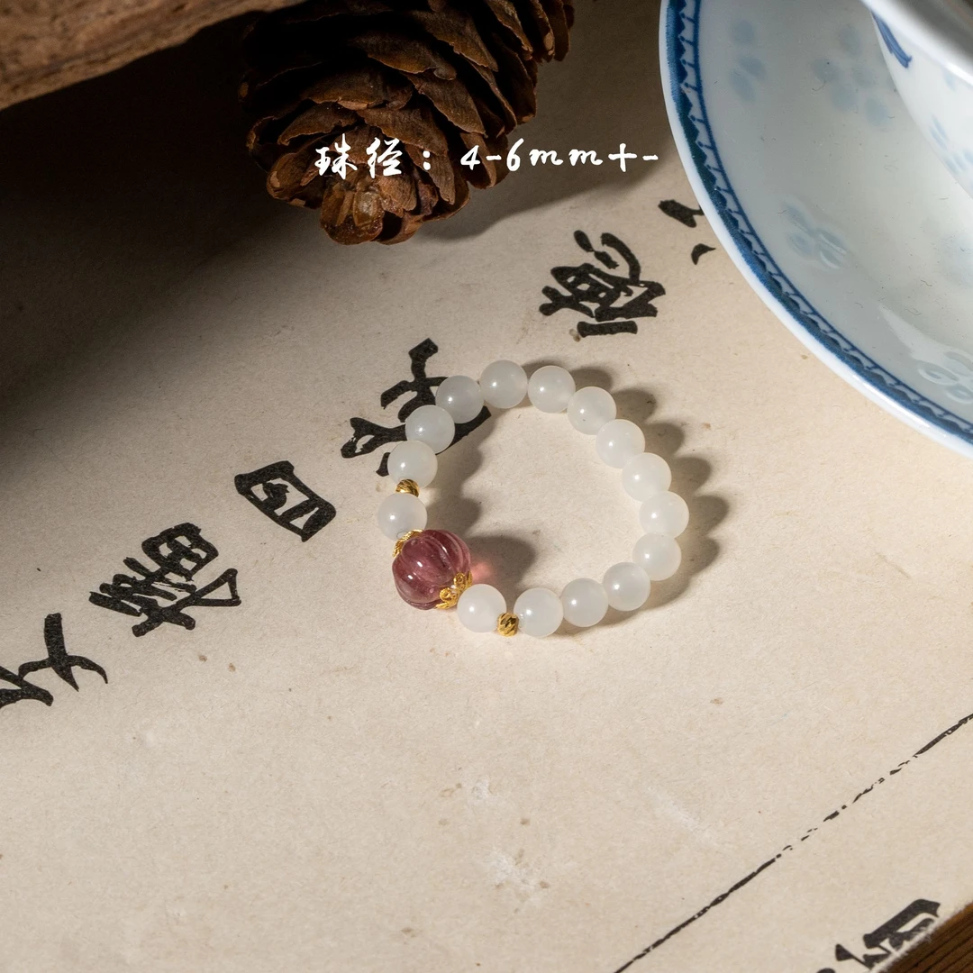 世间臻宝-18K金于田戒指/多样性发/P9125/10