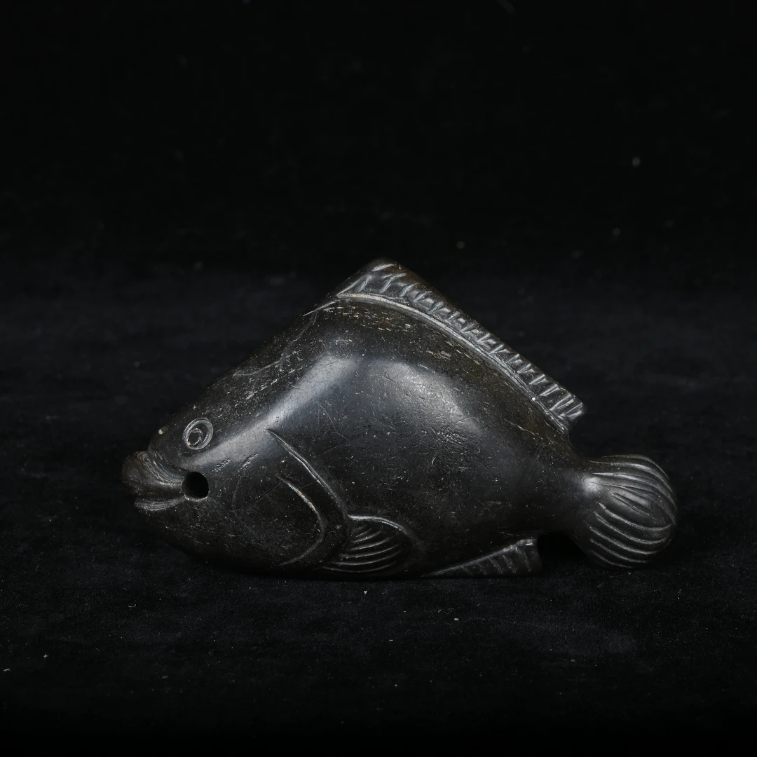 明代水银沁鱼/JE.022133/集萃斋