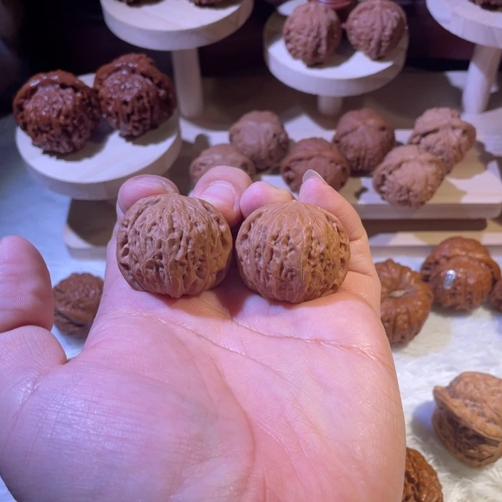 吊坠文玩核桃5-铁锤黄金甲