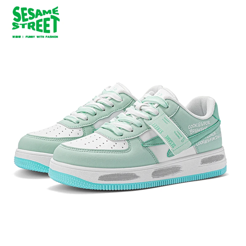 芝麻街男生板鞋2025新款秋季情侣款原创设计厚底增高闪电风暴鞋子