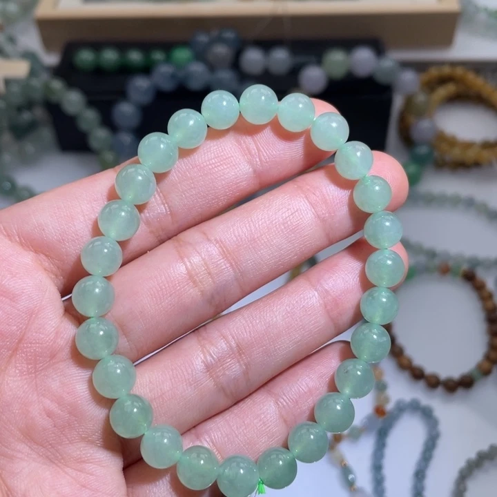 翡翠未镶嵌手链天然翡翠a货