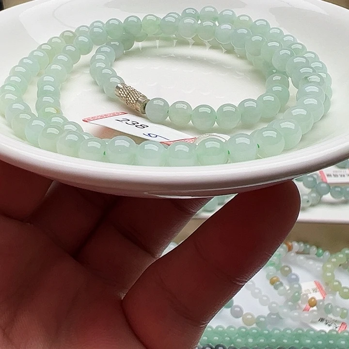 未镶嵌手链翡翠N***仙天然翡翠