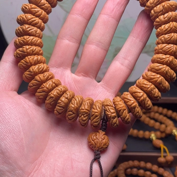 祸***生手串桃核21祥云手持