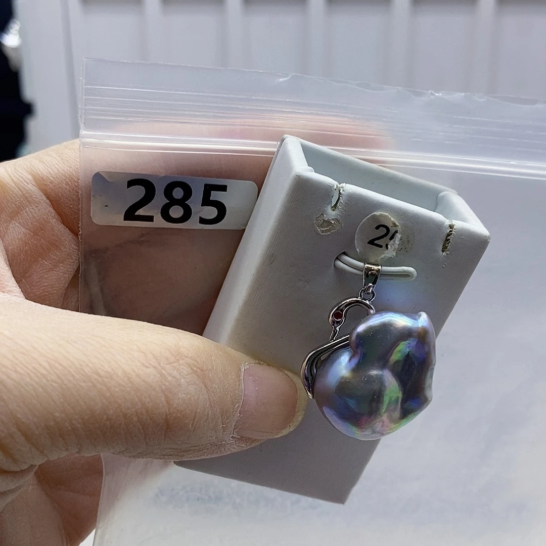 颈饰合金淡水珍珠