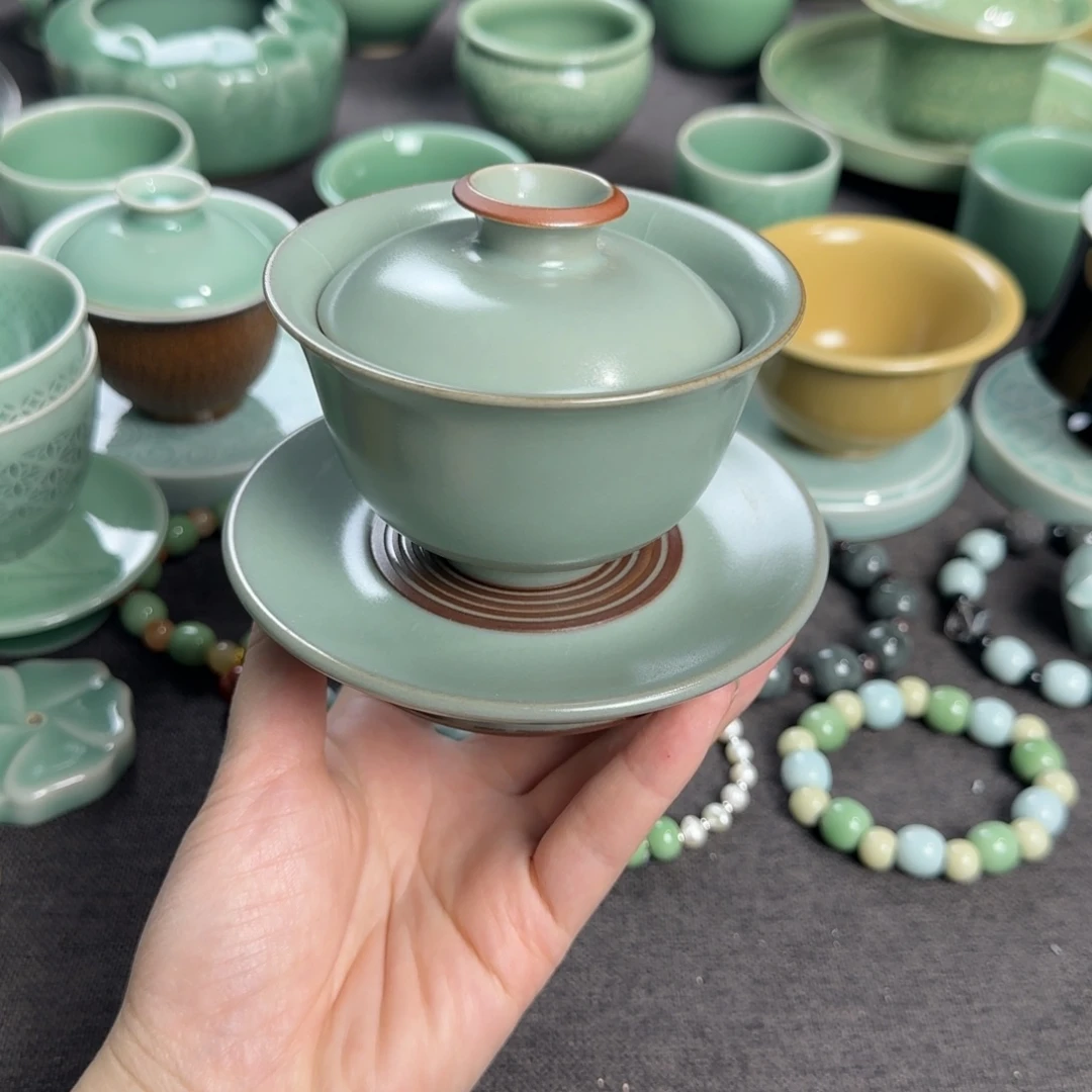 默认微瑕小叶玩泥巴手工茶器