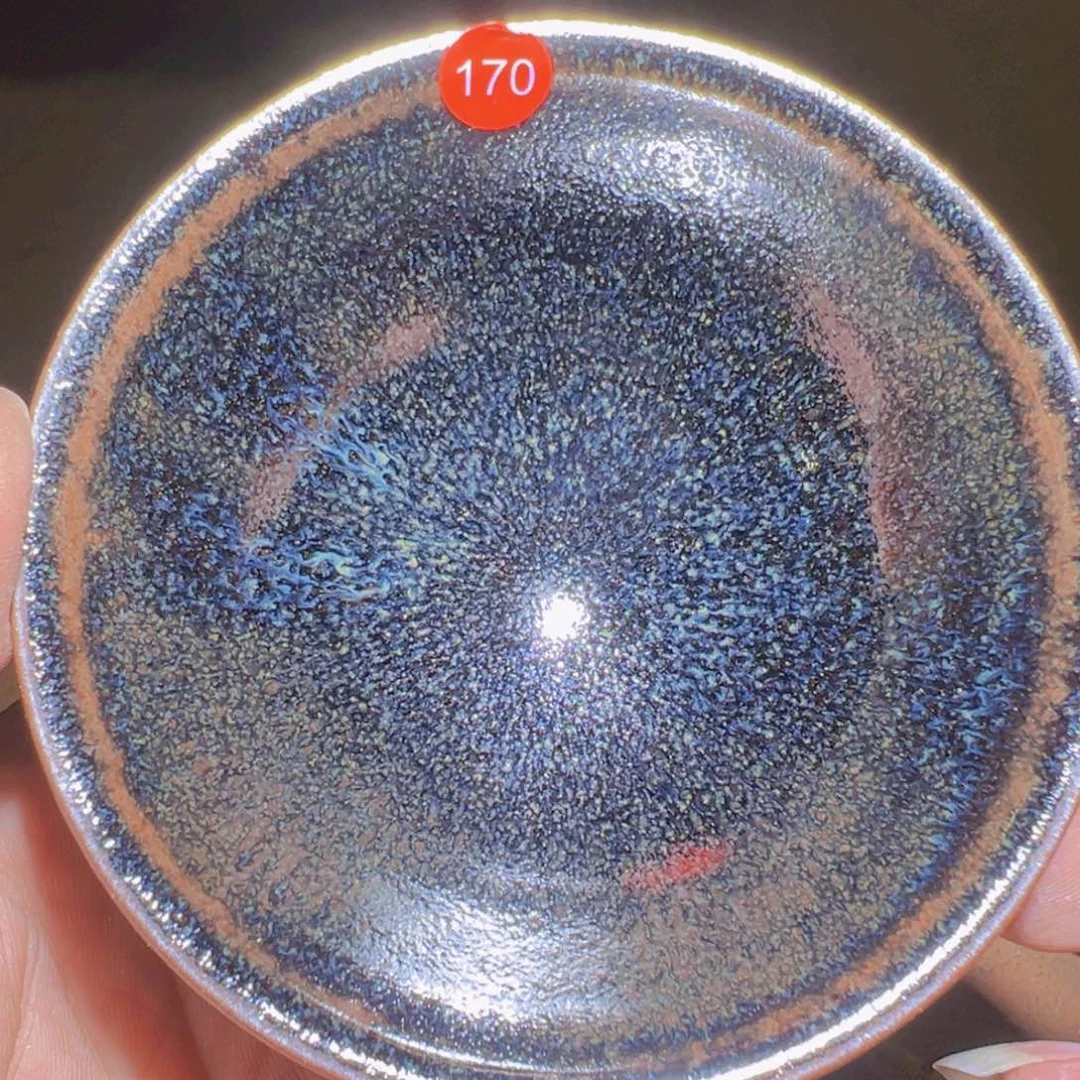 茶盏170 建窑建盏泥巴星窑