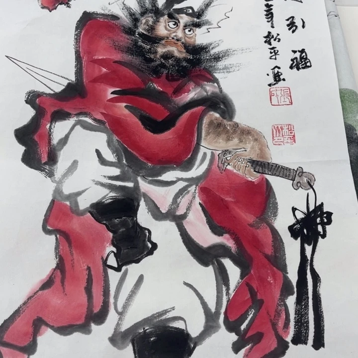 国画纯手绘作品图