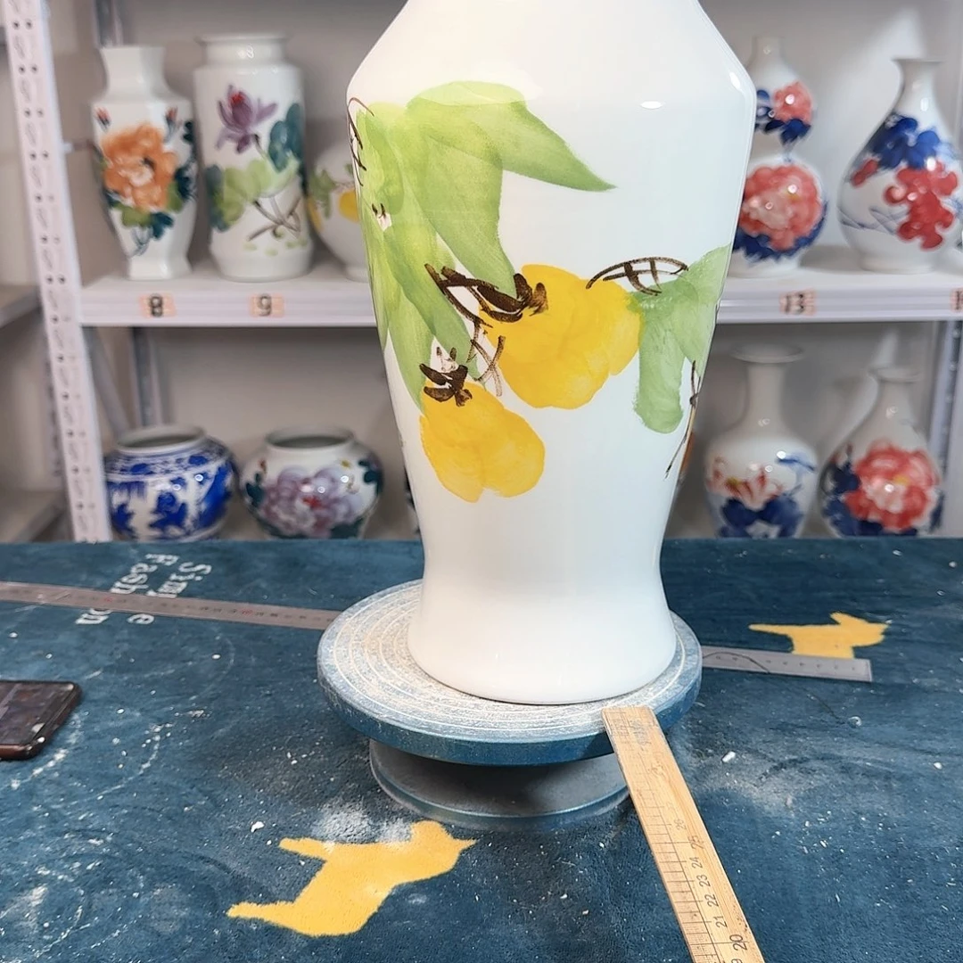 摆件景德镇陶瓷大鱼市