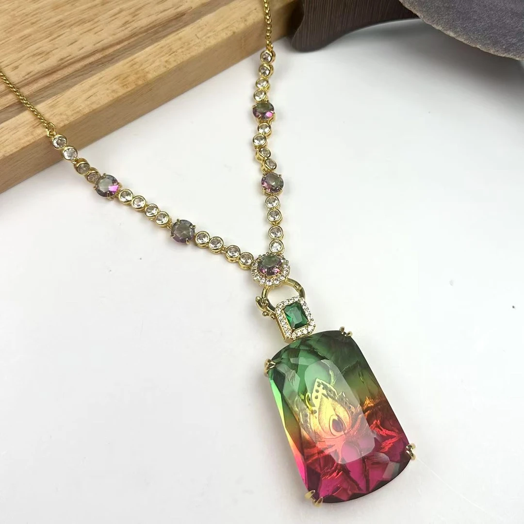 k676精品奢华时尚款男女通戴紫俱来吊坠多样性发其一