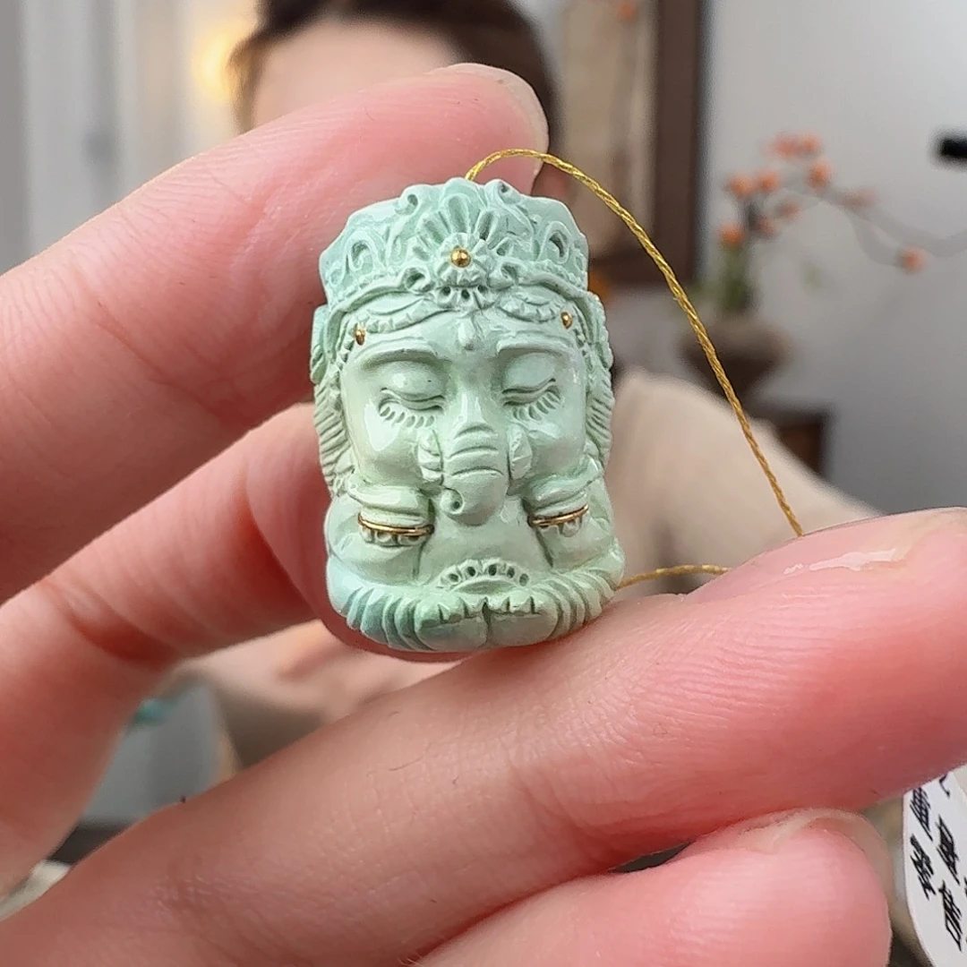 绿松石未镶嵌珠宝半成品