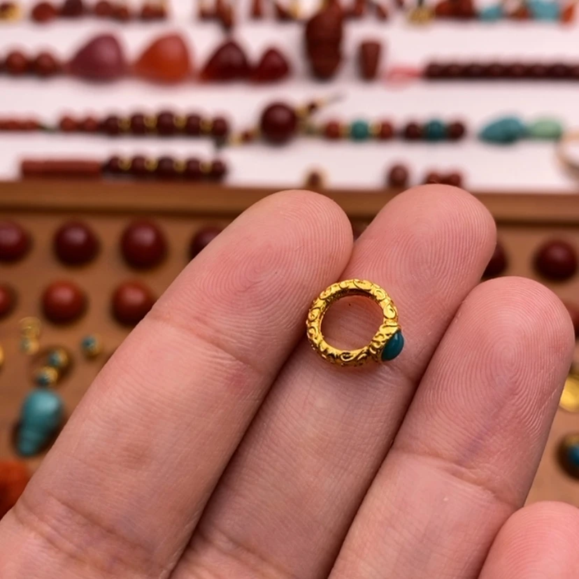 【闪购商品】18K金镶嵌绿松石配饰