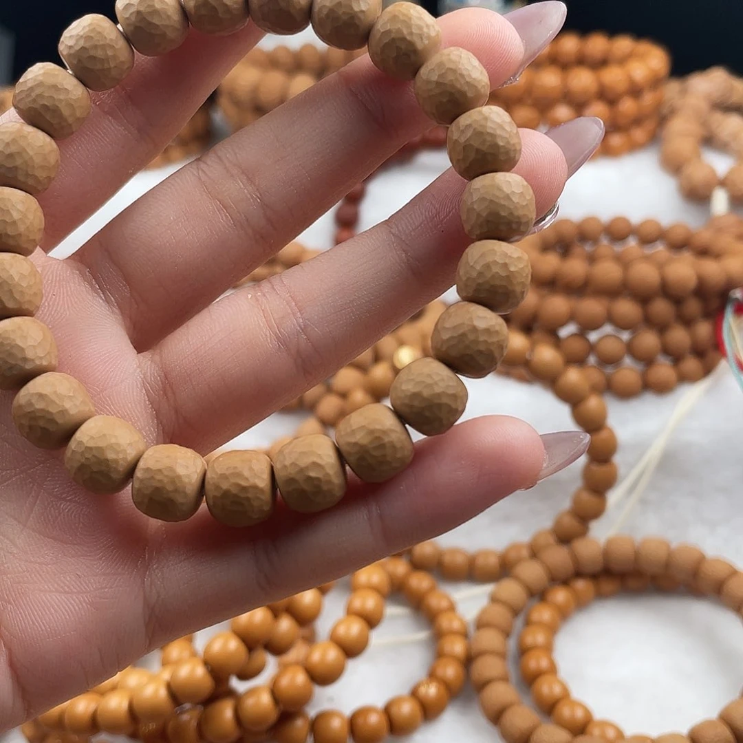 你****?全品无暇猴头手串