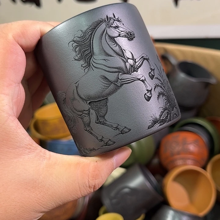 茶杯紫砂全手工紫砂主人杯