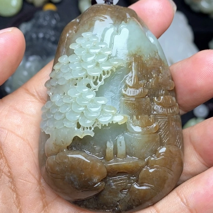 颈饰未镶嵌和田玉