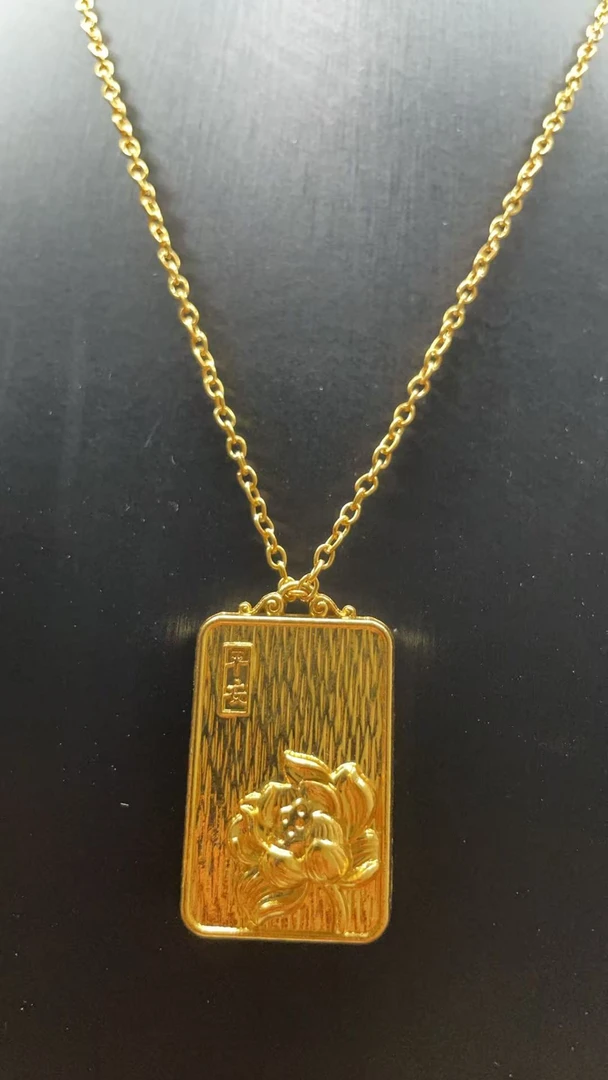 金色手链 UK24-120金黄色精品吊坠