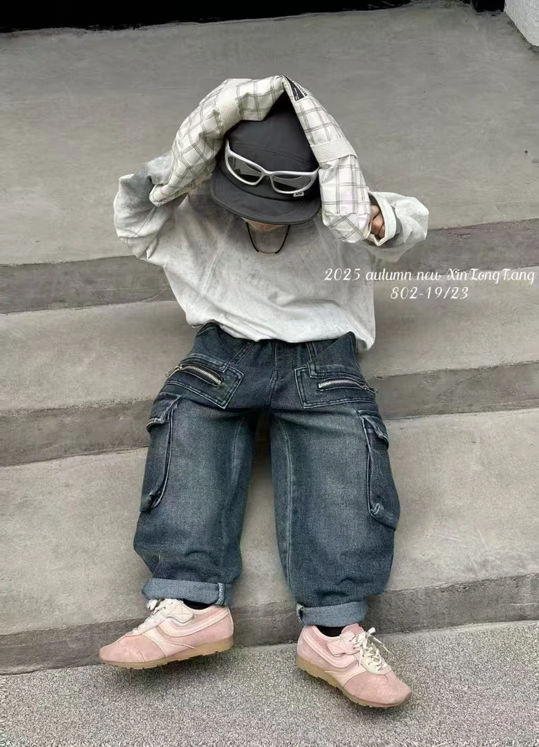 【拉萨发货】男童牛仔裤