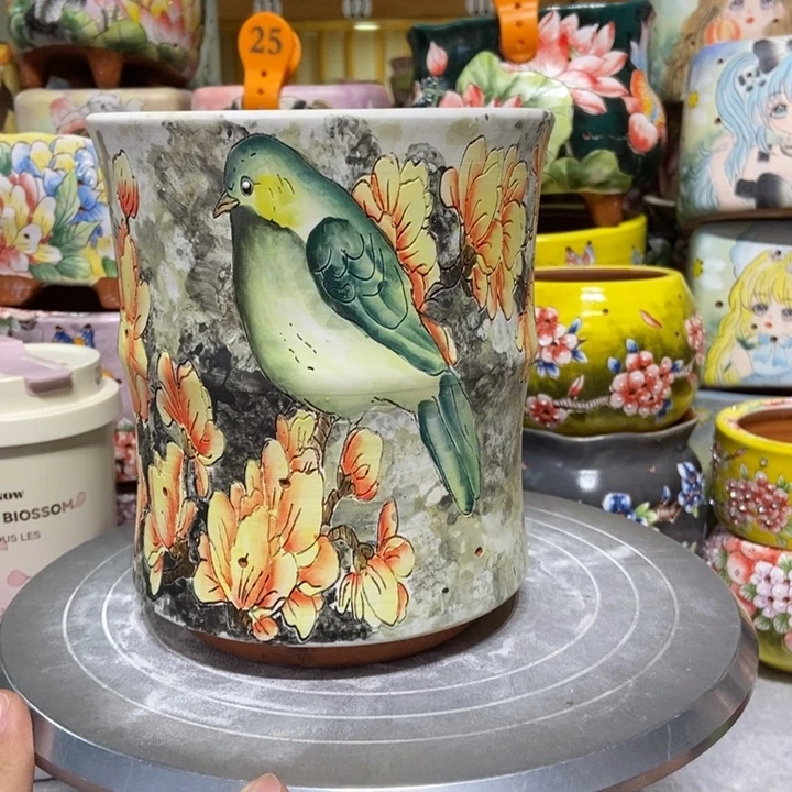 景德镇艺术手绘作品