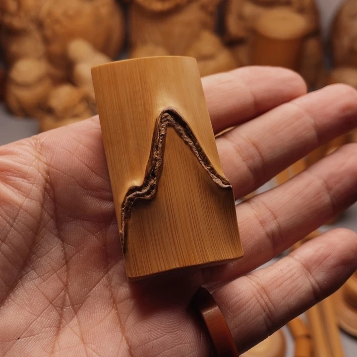 竹飞*足跟雕塑，其一个屏安排