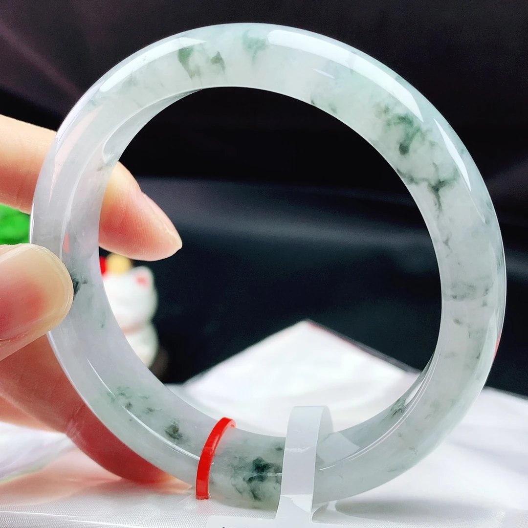 未镶嵌手镯翡翠59圈