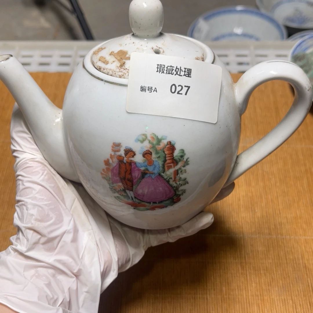 琉璃手工艺品瑕疵处理，介意勿拍