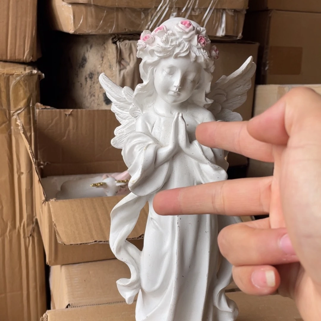 【闪购商品】树脂白色天使摆件