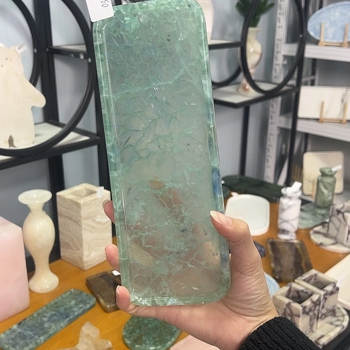 石材大理石绿水晶032