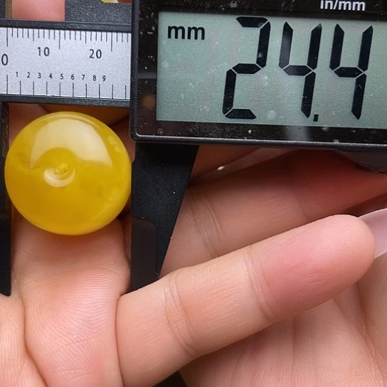 未镶嵌琥珀裸石龍***头24+mm天然琥珀蜜蜡