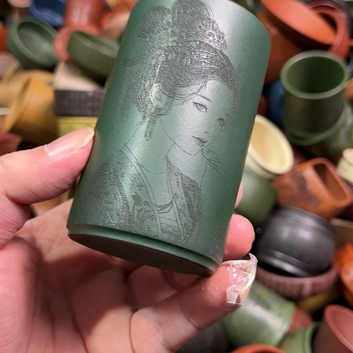 紫砂茶杯全手工紫砂主人杯