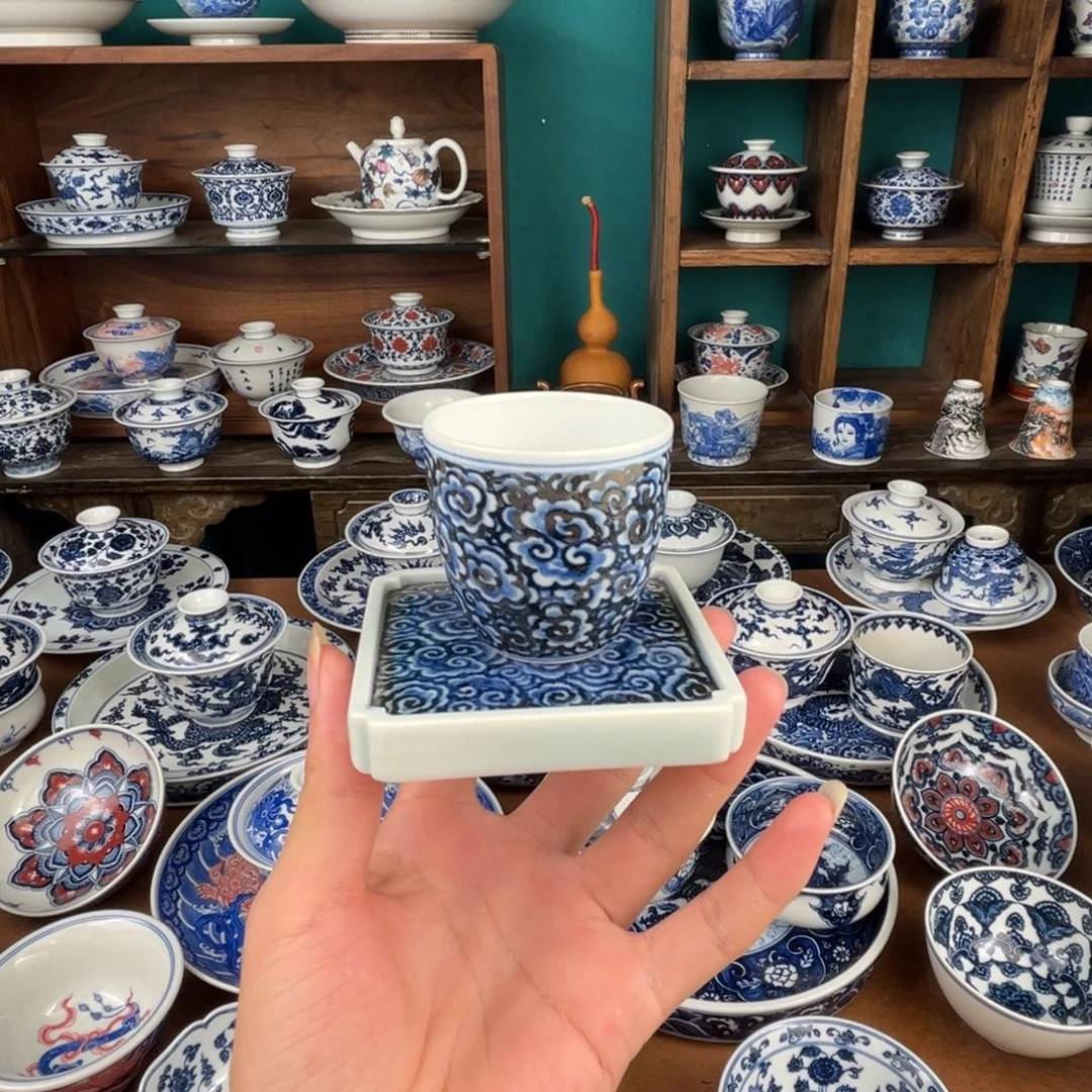瓷片杯子加杯垫哈哈哈哈哈哈哈