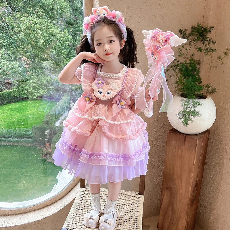 洛丽塔公主裙女童夏季连衣裙205新款儿童cosplay琳娜贝尔礼服裙子