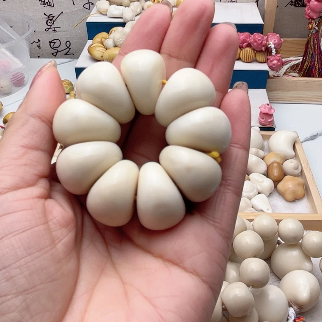 菩提根/象牙果手串尺寸 23