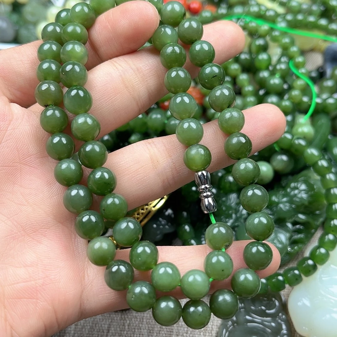 和田玉（碧玉）未镶嵌颈饰