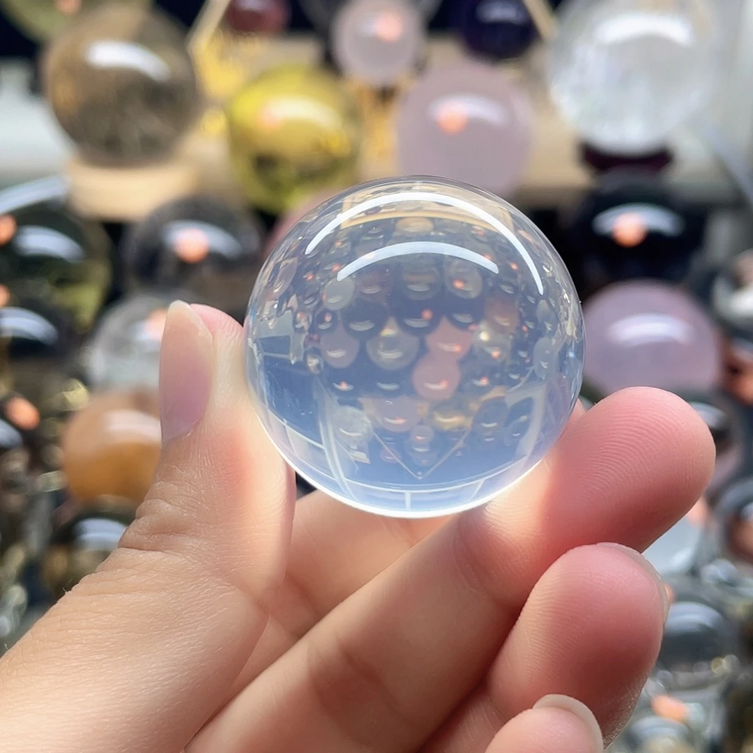 未镶嵌珠宝半成品水晶净体彩针金沙36