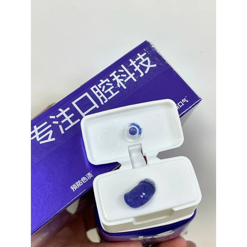 露台碗莲味紫色牙膏【100g】