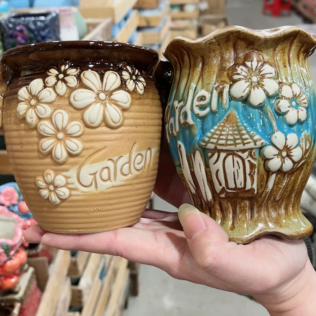 【闪购商品】陶瓷陶瓷多肉植物花盆