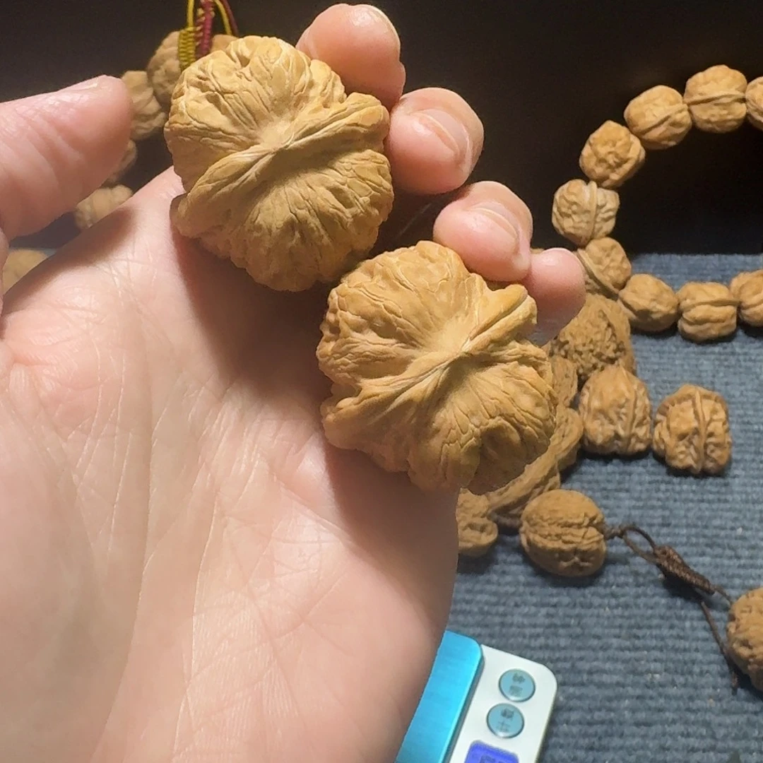 文玩核桃把件元宝全品39尺