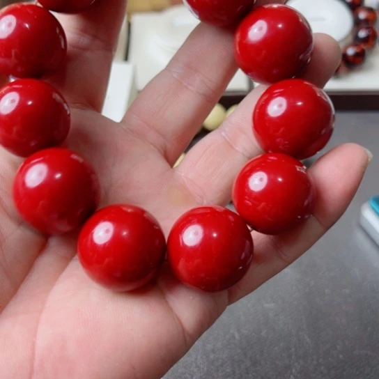 专***！法拉利卡2.5手串红色