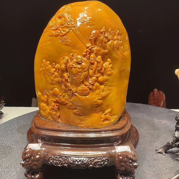 潘***哒寿山石山水风光无限