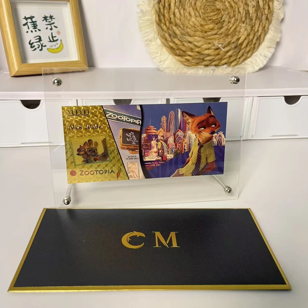 疯狂动物城朱迪尼克周边礼品情侣节日礼物纪念卡牌礼品收藏推荐