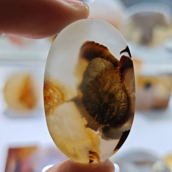 玛瑙/玉髓未镶嵌吊坠(不含链)